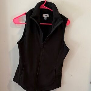 Old Navy Black Sleeveless Vest